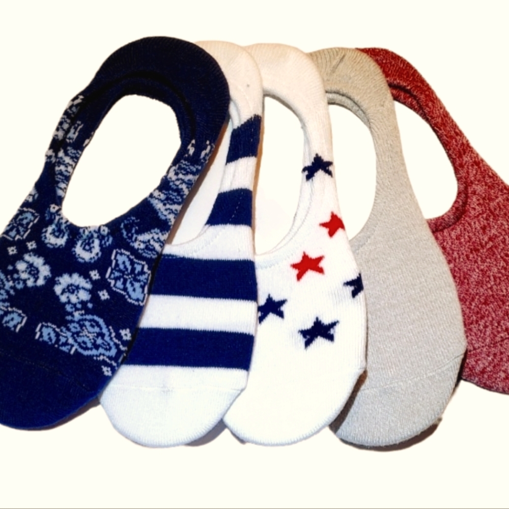 SET OF 5 FOOTIE SOX